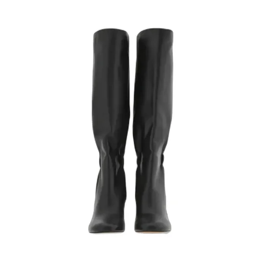 Knee Boot With Ruched Detail