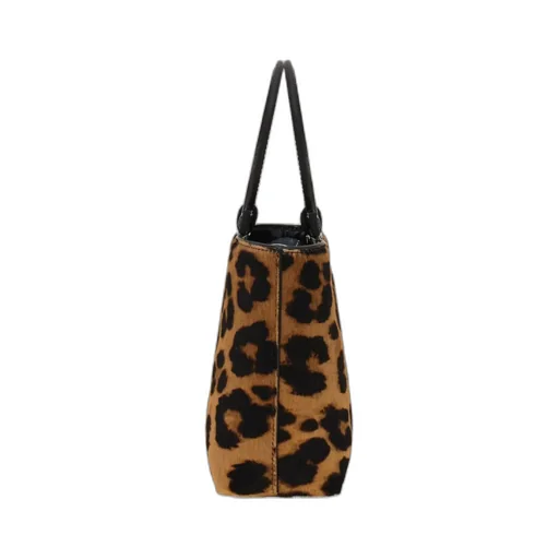 Leopard Printed Mini Tote Bag
