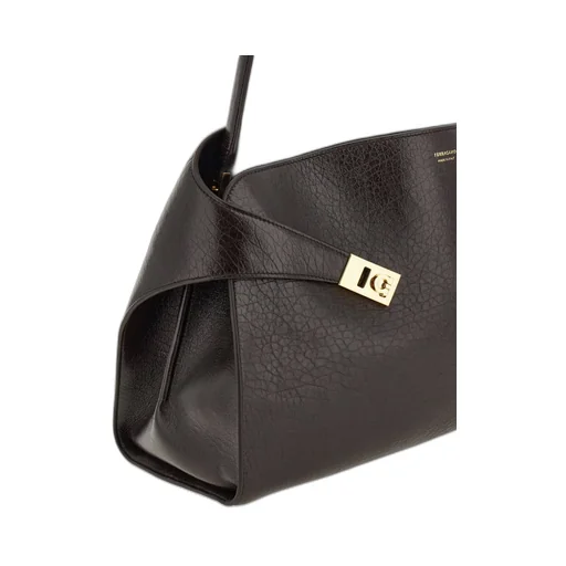 Medium Hug Calfskin Shoulder Bag