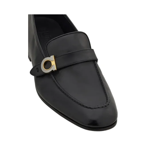 Logo Plaque Slip-On Loafers