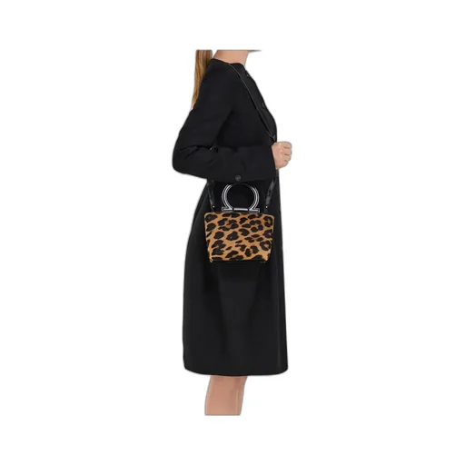 Leopard Printed Mini Tote Bag