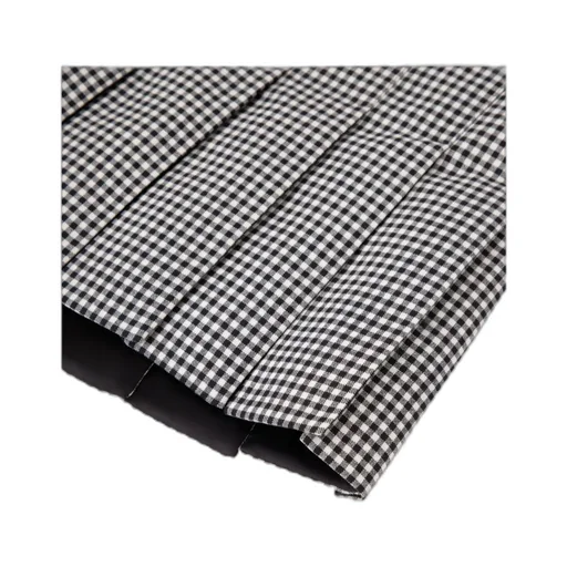 Pleated Checked Skirt