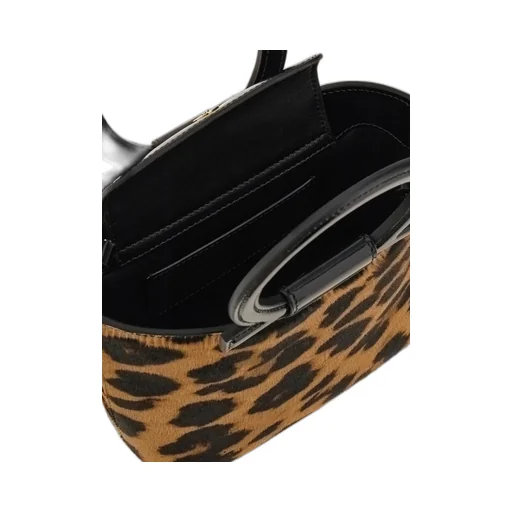 Leopard Printed Mini Tote Bag