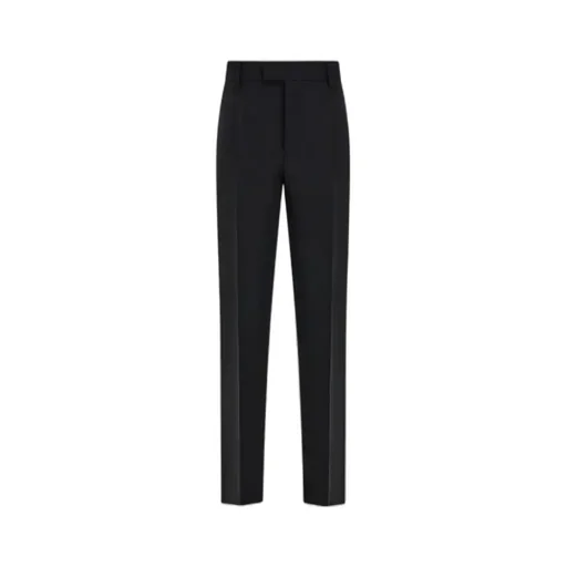 Straight-Leg Tailored Trousers