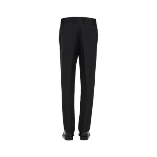 Straight-Leg Tailored Trousers