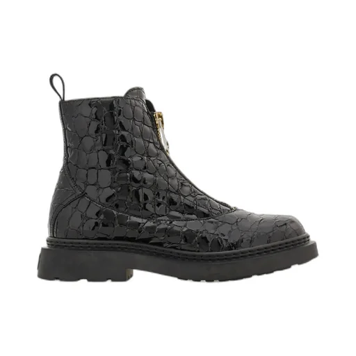 Zippered Ankle Boots