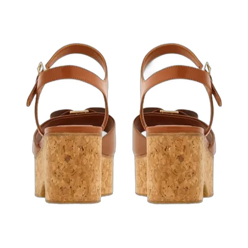 Iconic Bow Wedge Sandal