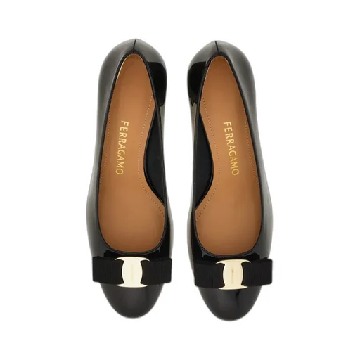 Vara Bow Block Heel Pump