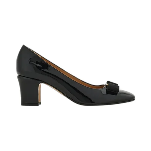Vara Bow Block Heel Pump