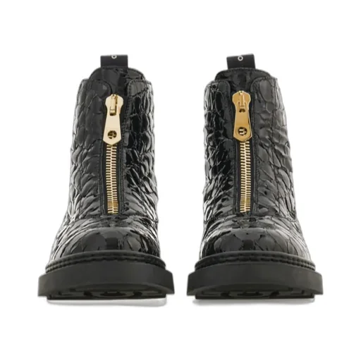 Zippered Ankle Boots
