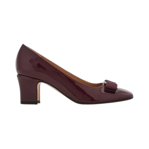 Vara Bow Block Heel Pump