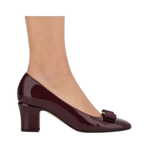 Vara Bow Block Heel Pump