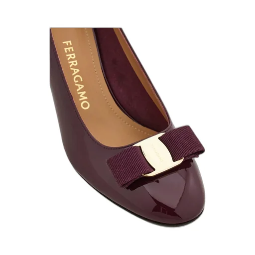 Vara Bow Block Heel Pump
