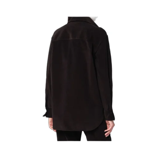 Ribbed Velvet Shirt