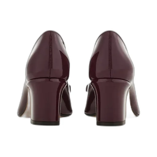 Vara Bow Block Heel Pump