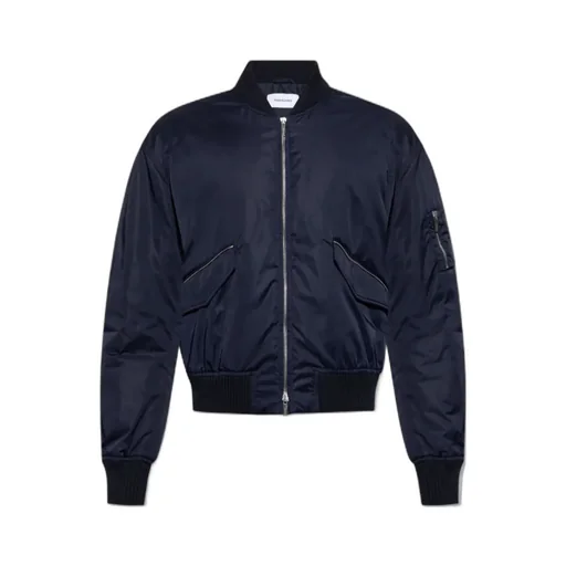 Satin Bomber Jacket
