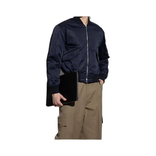 Satin Bomber Jacket