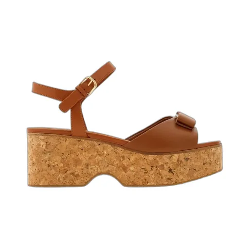 Iconic Bow Wedge Sandal