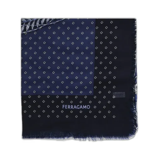 Geometric-Print Scarf