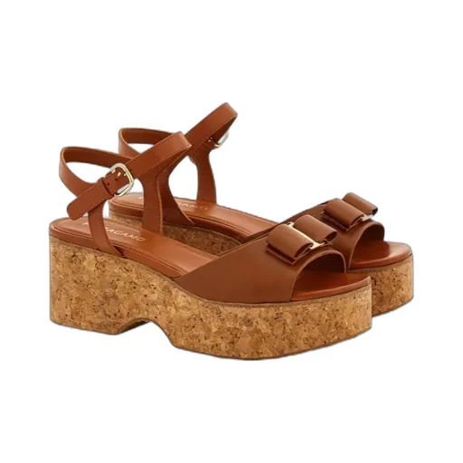 Iconic Bow Wedge Sandal