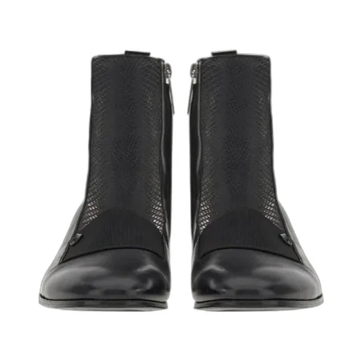 Zipper Ankle Boots