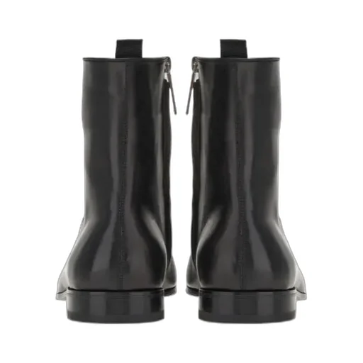 Zipper Ankle Boots