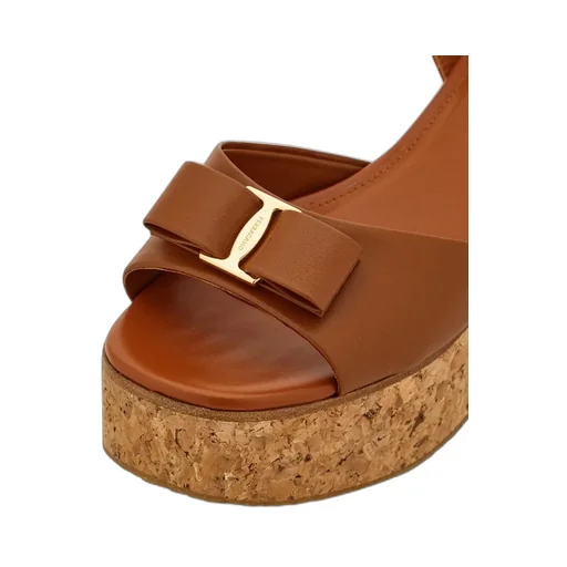 Iconic Bow Wedge Sandal