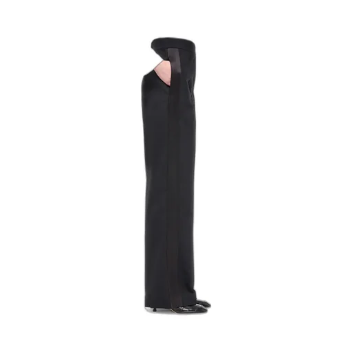 High Waist Tailored Trousers