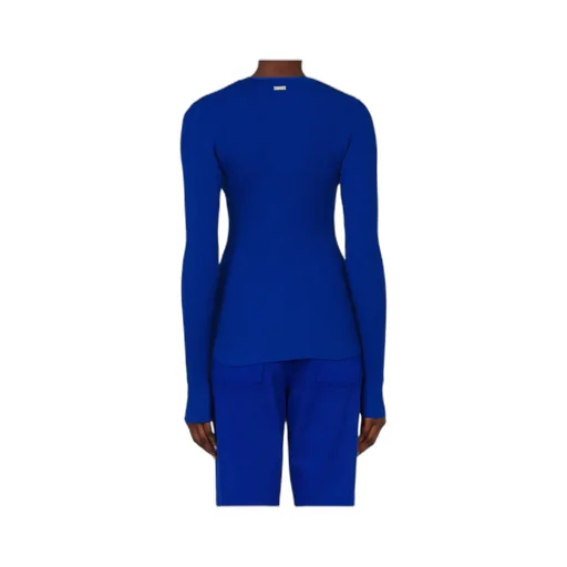 Top With Rippled Neckline