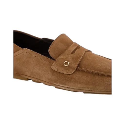 Gancini Buckled Driving Shoes