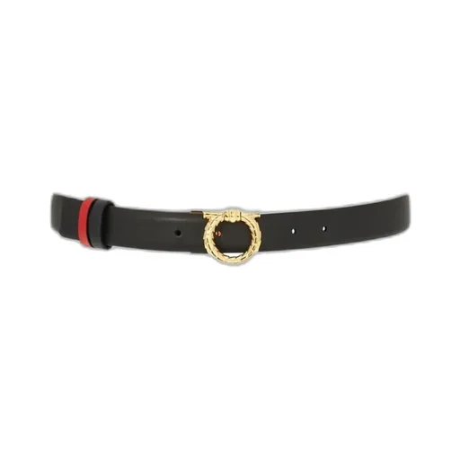 Adjustable And Reversible Gancini Belt