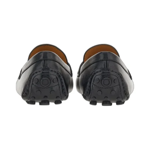 Gancini-Buckle Slip-On Loafers