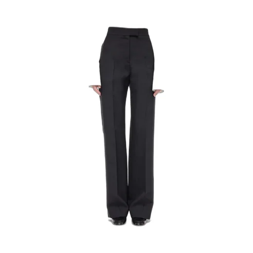 High Waist Tailored Trousers