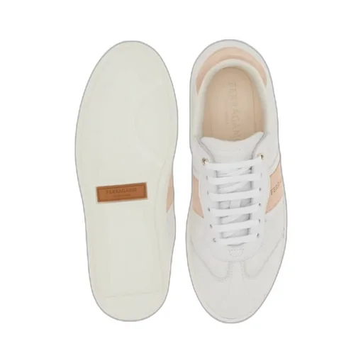 Panelled Lace-Up Sneakers