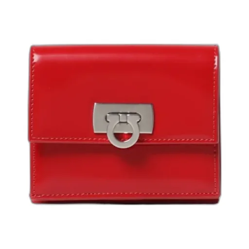 Horsebit Buckle Flip Wallet