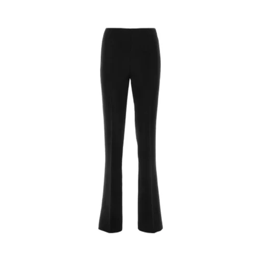 Straight-Leg High-Waist Trousers