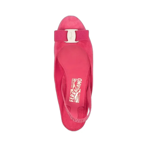 Bow-Detailed Slip-On Flat Shoes