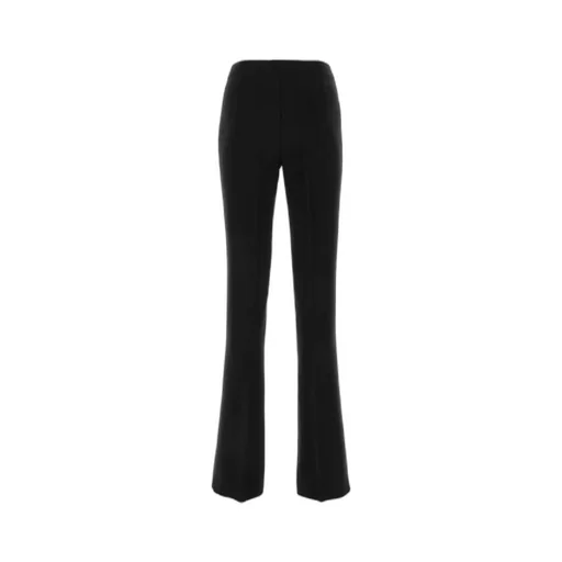 Straight-Leg High-Waist Trousers