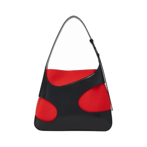 Hollowed-Out Detail Shoulder Bag