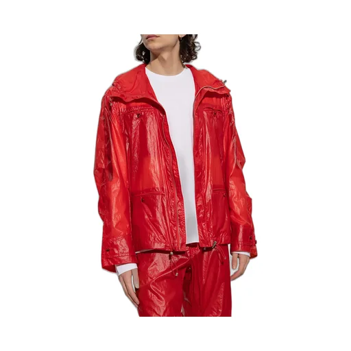 Hooded Drawstring Jacket