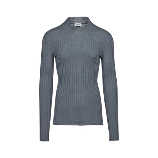 Rib Long-Sleeved Sweater