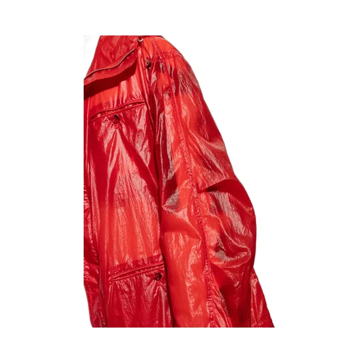 Hooded Drawstring Jacket