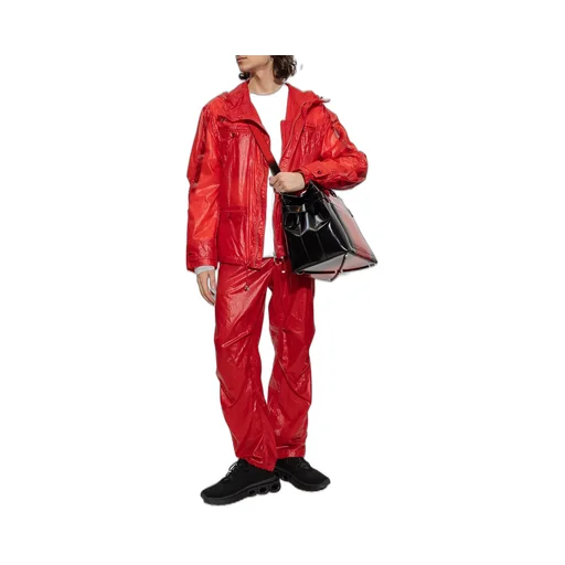 Hooded Drawstring Jacket