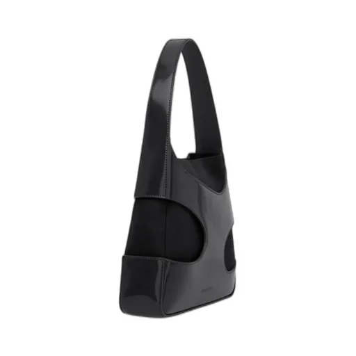 Cut-Out Mini Shoulder Bag