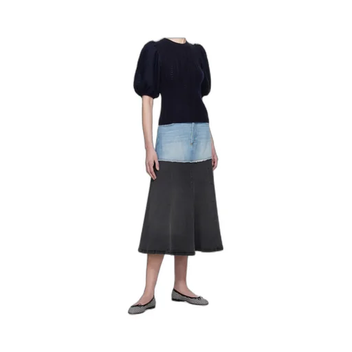 Elle Denim Midi Skirt