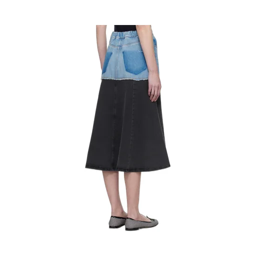 Elle Denim Midi Skirt