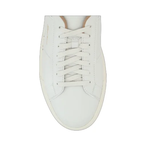 Round-Toe Lace-Up Sneakers