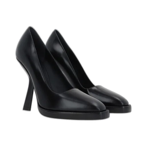 Square-Headed High Heels