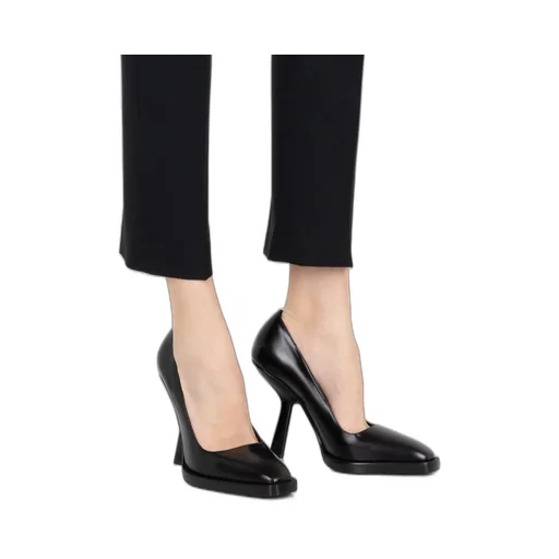 Square-Headed High Heels