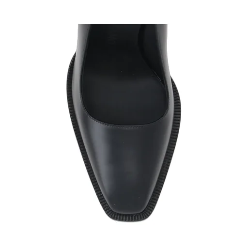 Square-Headed High Heels